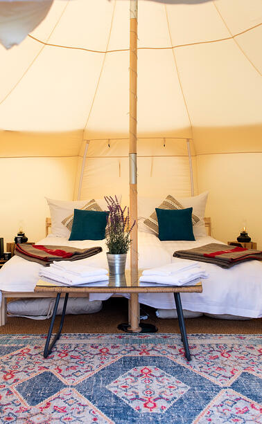 Tentes de glamping & prix